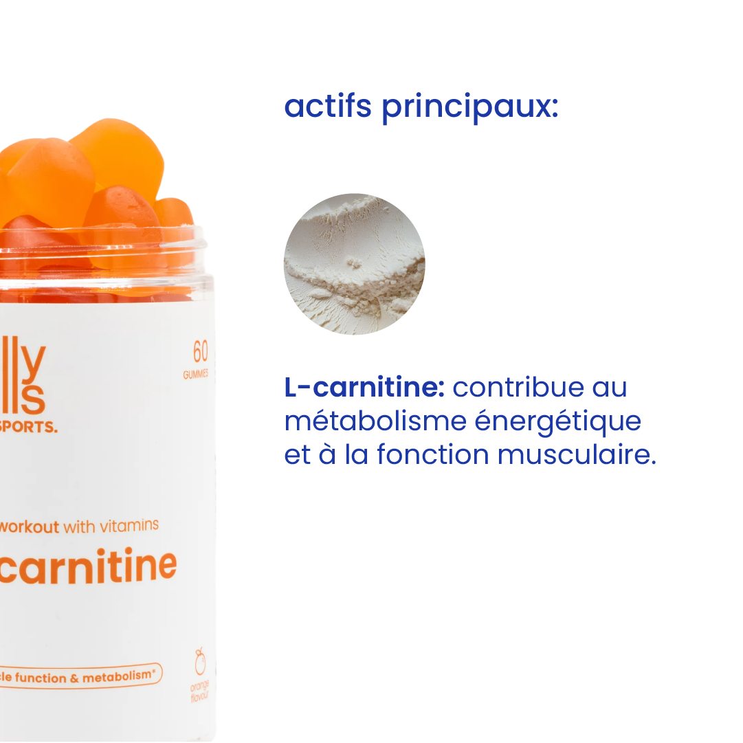 Principaux actifs des gummies à la L-carnitine [fr]