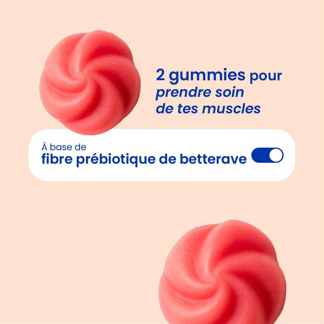 Gummies au citrate de magnésium en gros plan [fr]