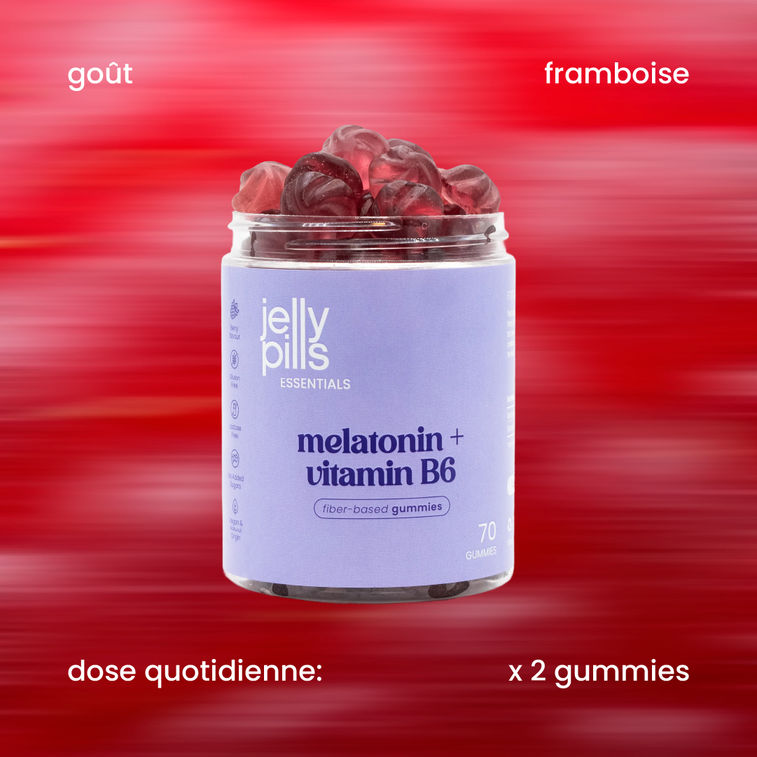 Saveur et dose quotidienne des gummies à la mélatonine [fr]