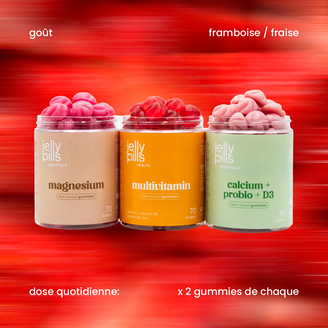 Saveur et dose quotidienne du pack performance physique [fr]