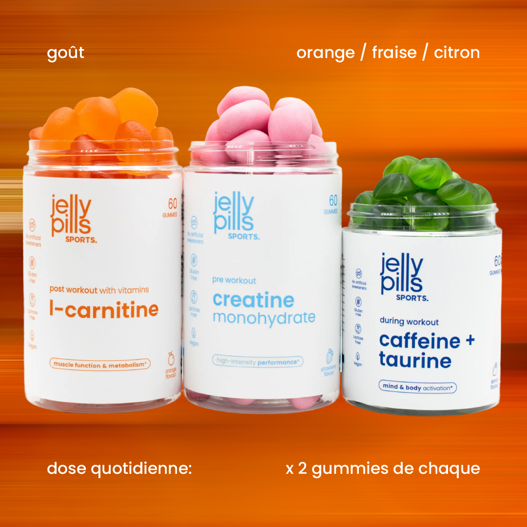 Saveur et dose quotidienne du pack sport complet [fr]