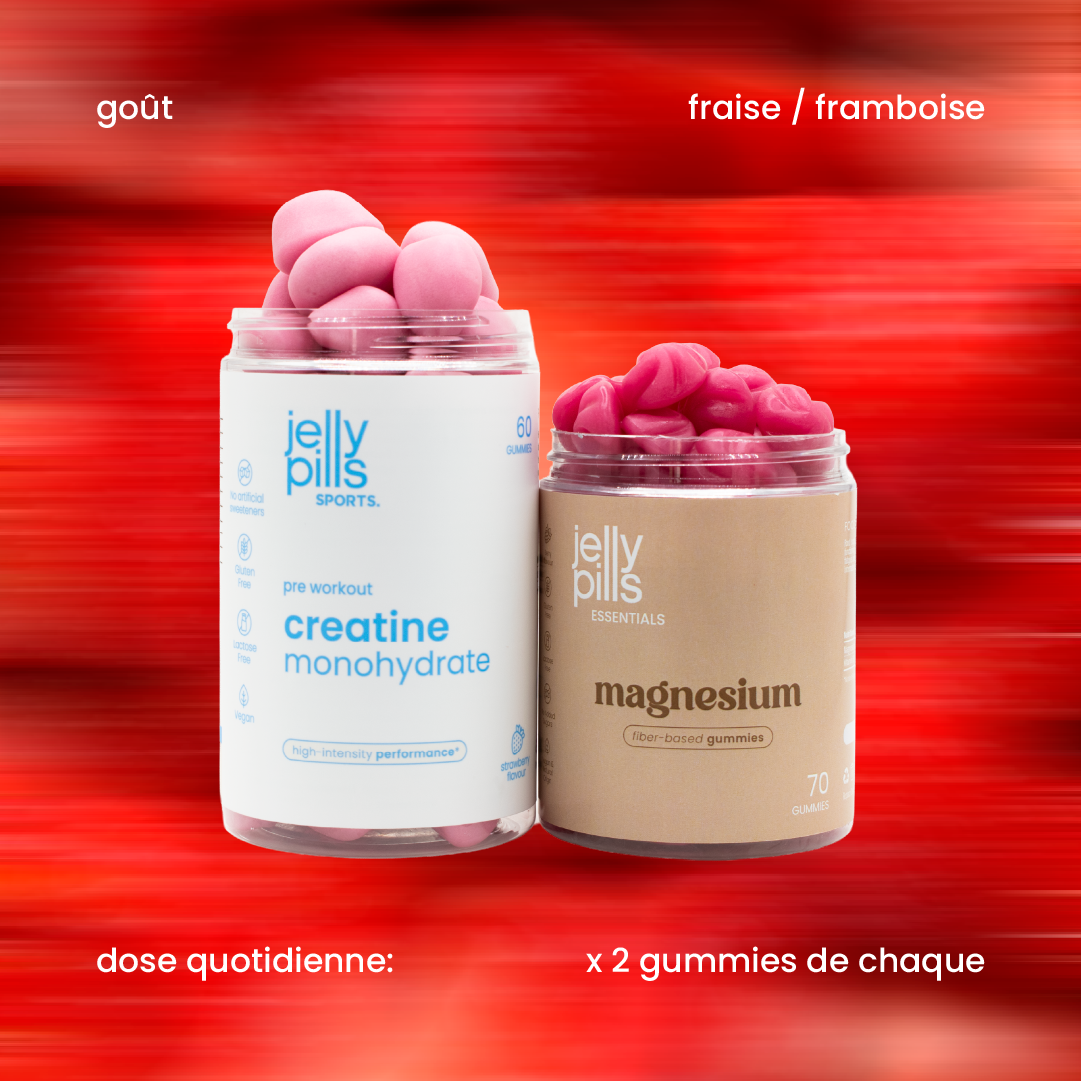 Saveur et dose quotidienne du pack force et récupération [fr]