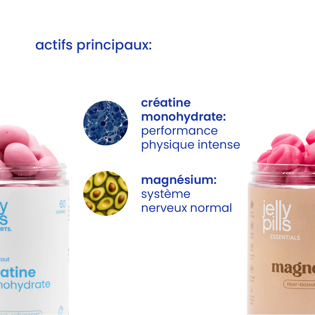 Principaux actifs du pack force et récupération [fr]