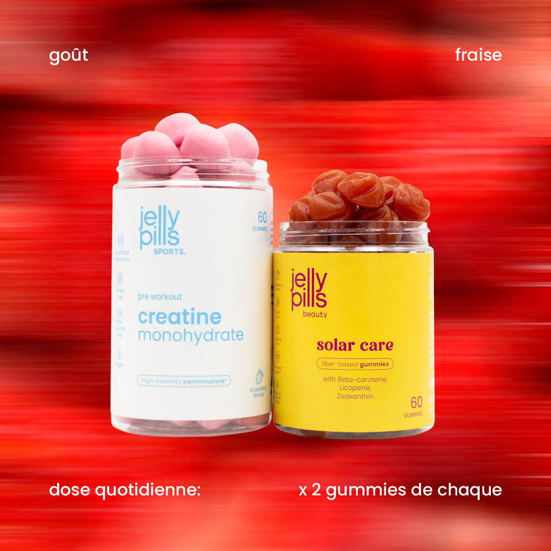 Saveur et dose quotidienne du pack bronzage et sport [fr]