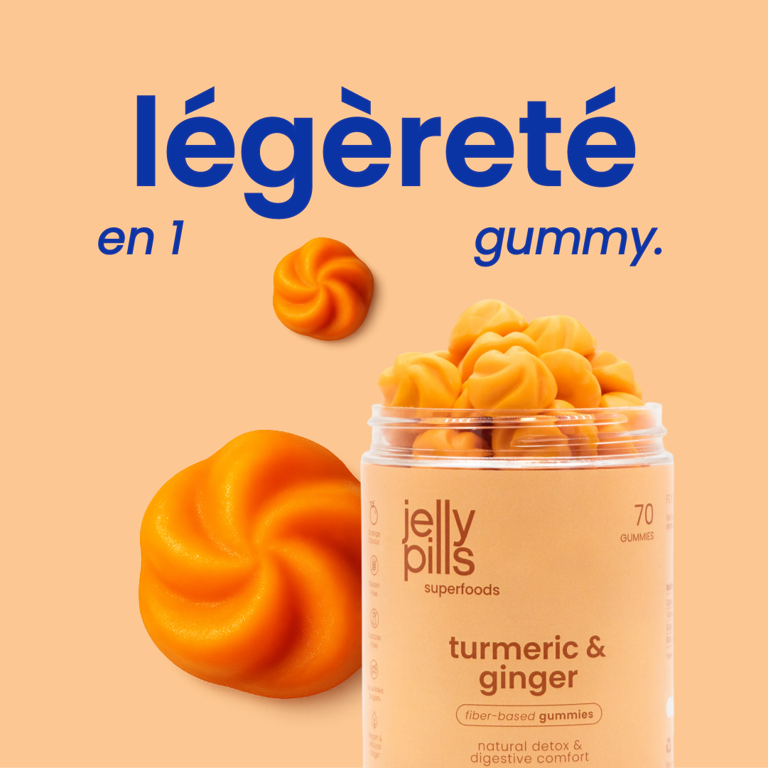 Gummies curcuma, gingembre et poivre noir [fr]