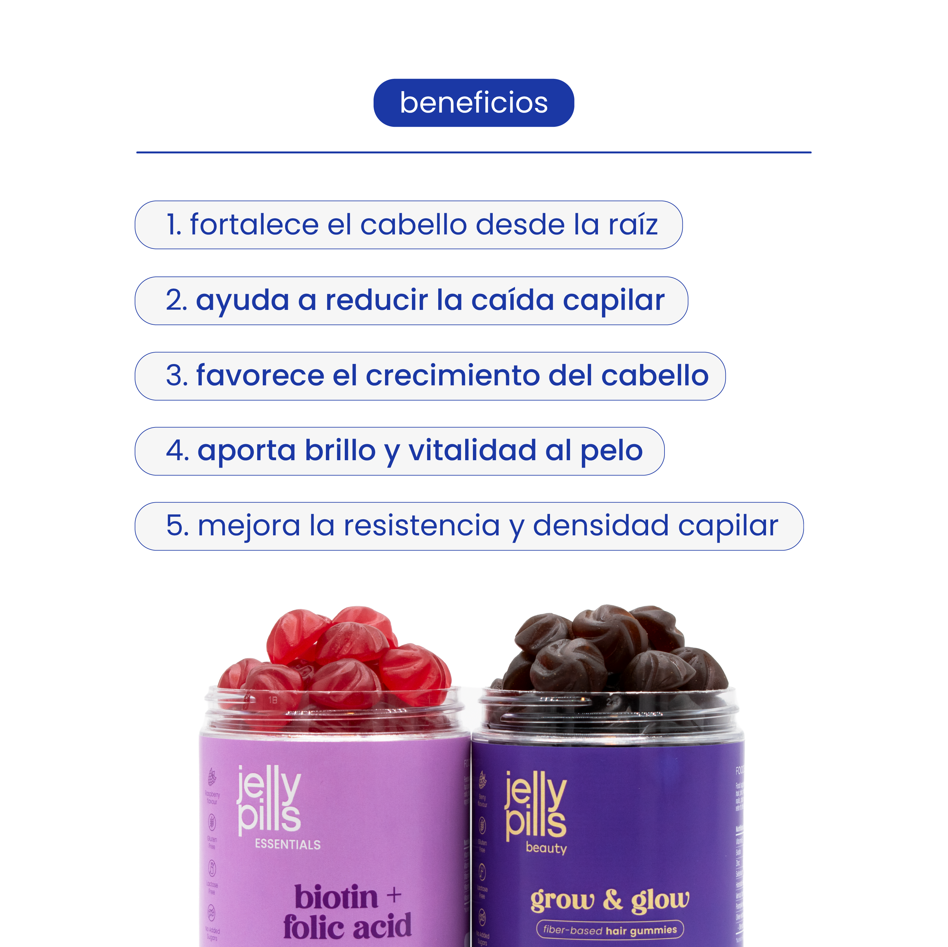pack anticaída para la densidad y brillo capilar