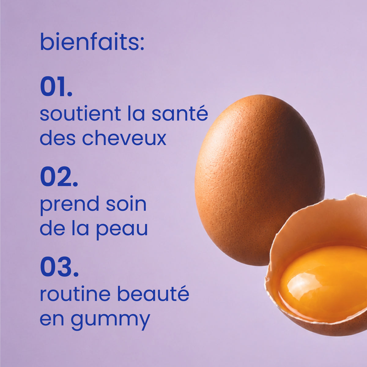 Bienfaits des gummies biotine et acide folique [fr]