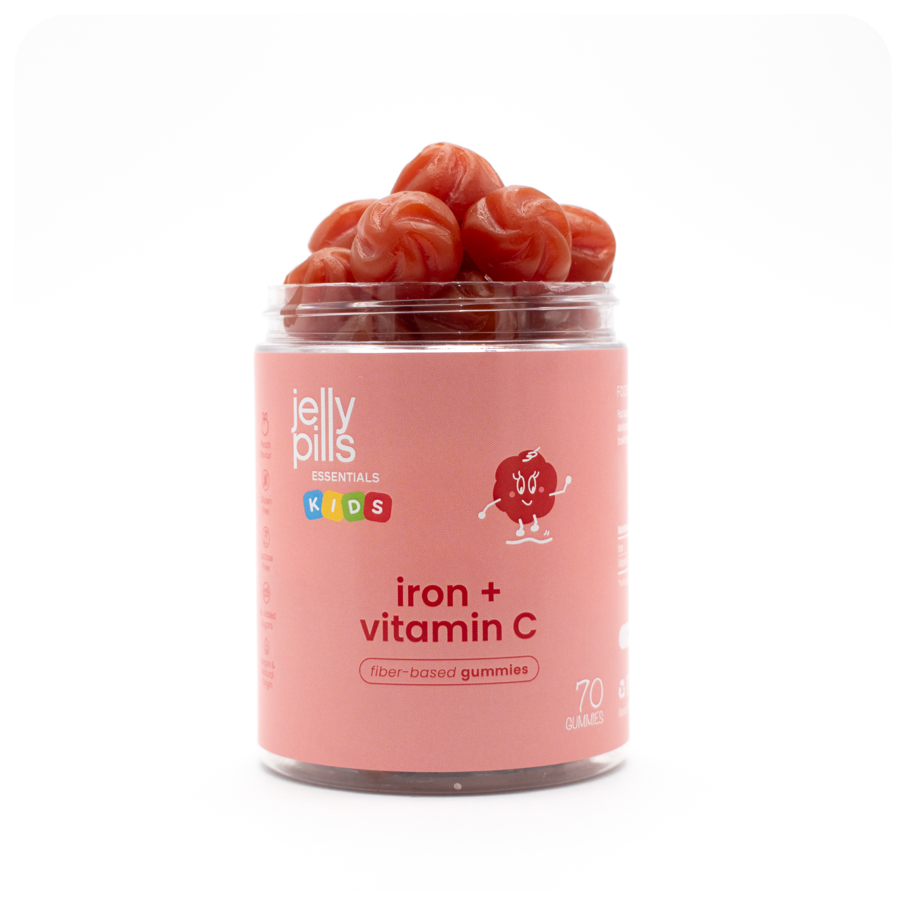 gominolas con hierro para niños