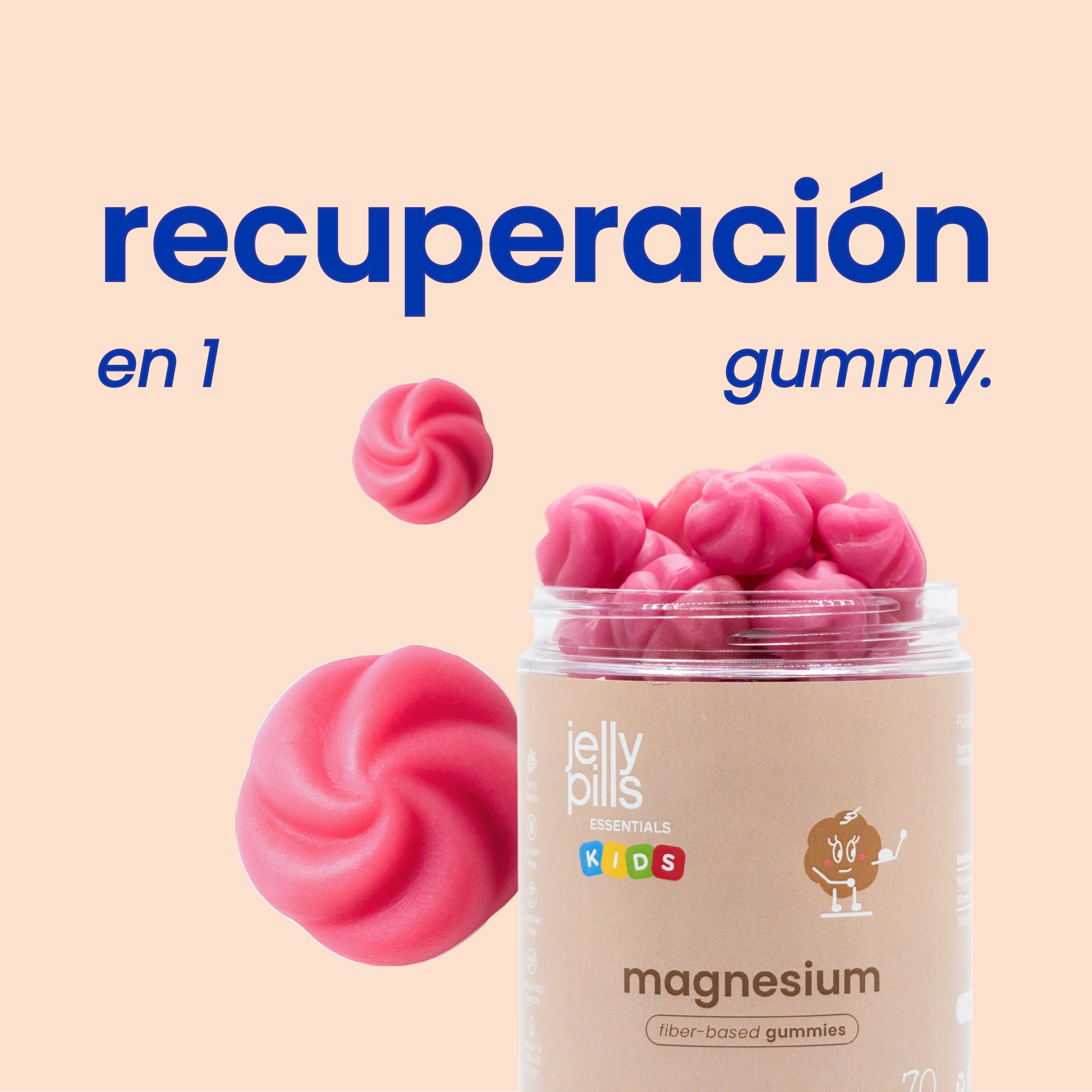 Beneficio único gominolas infantiles para relajar su cuerpo y mente
