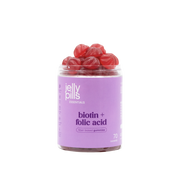 gominolas de biotina y ácido fólico