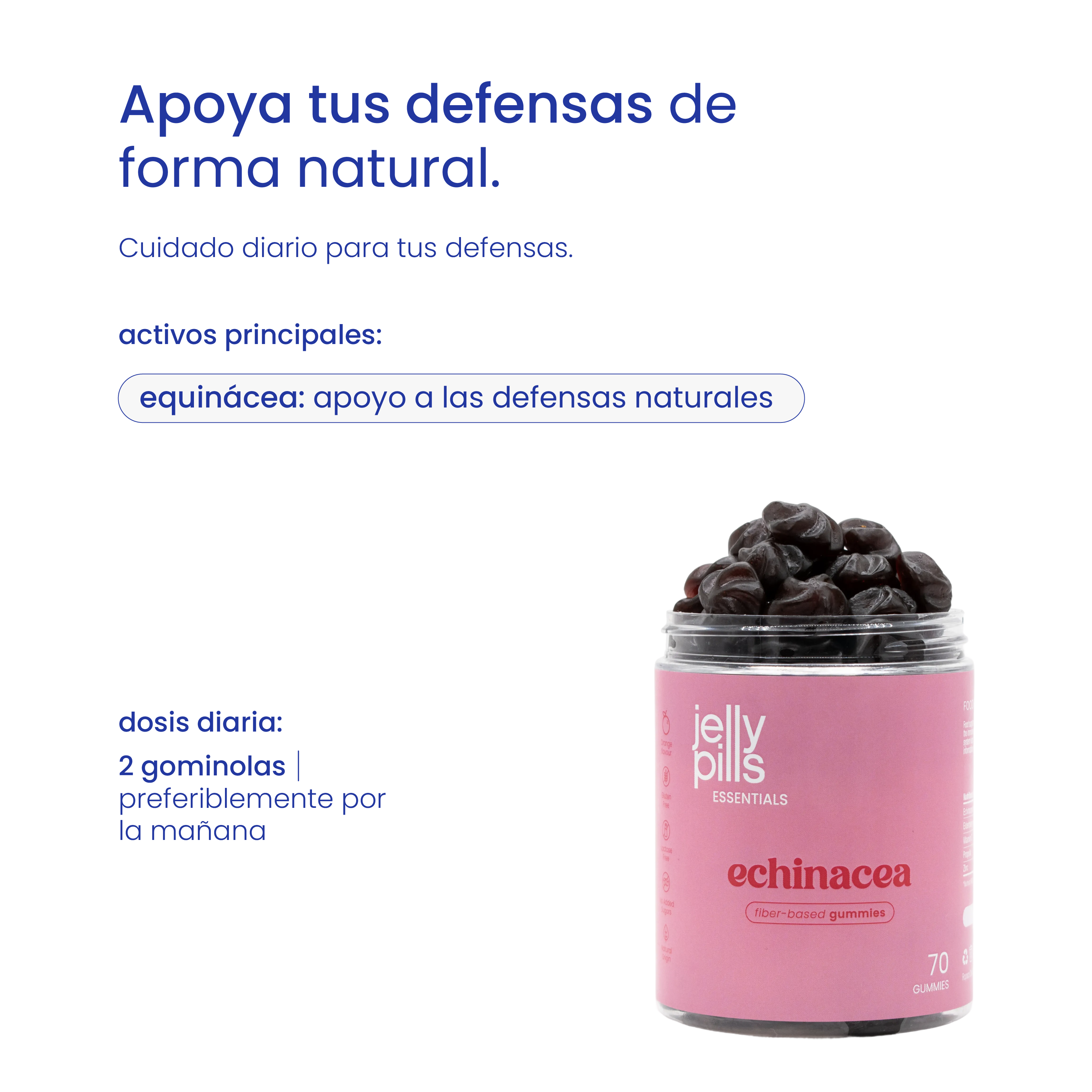 gominolas de equinácea pura