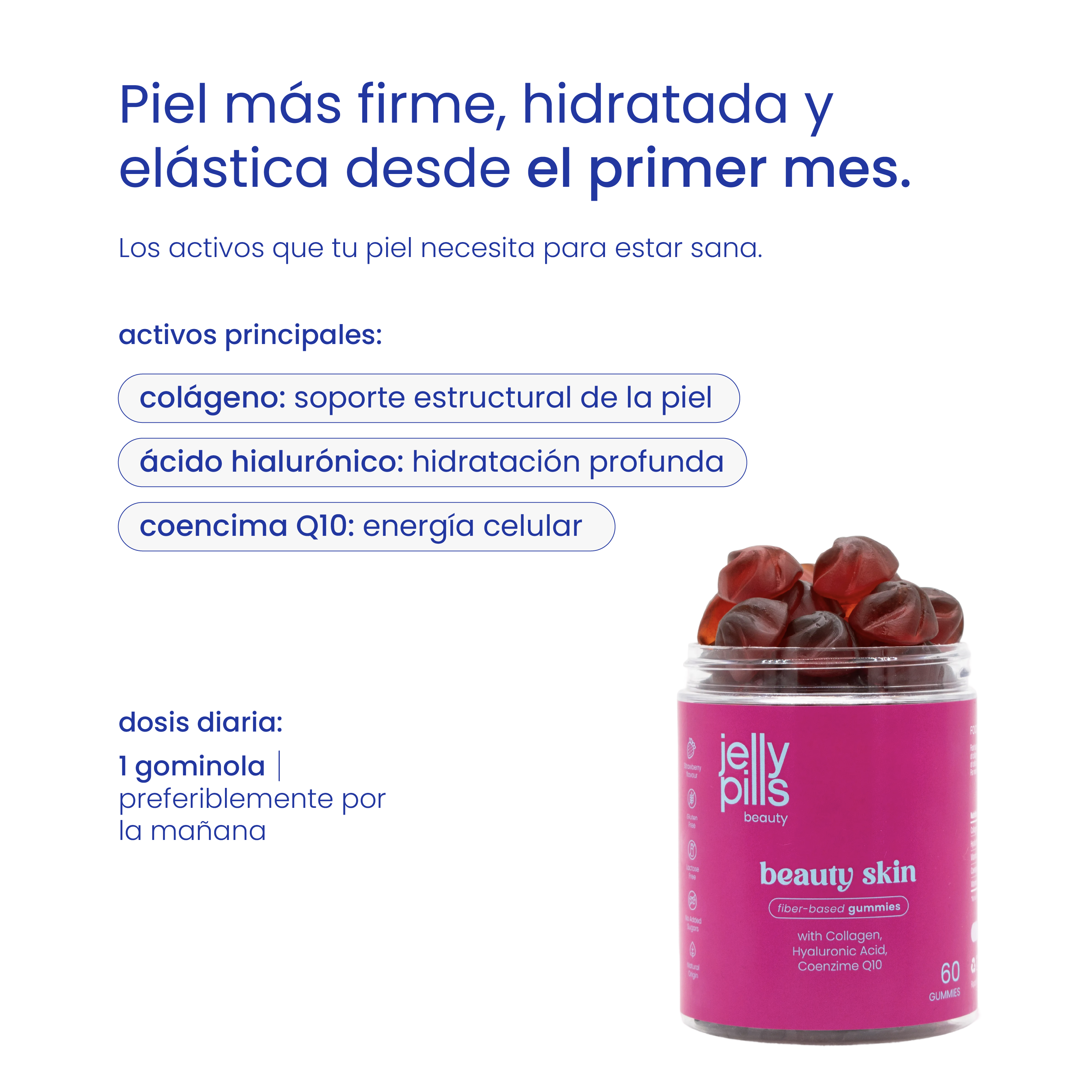 gominolas para la firmeza y elasticidad de la piel