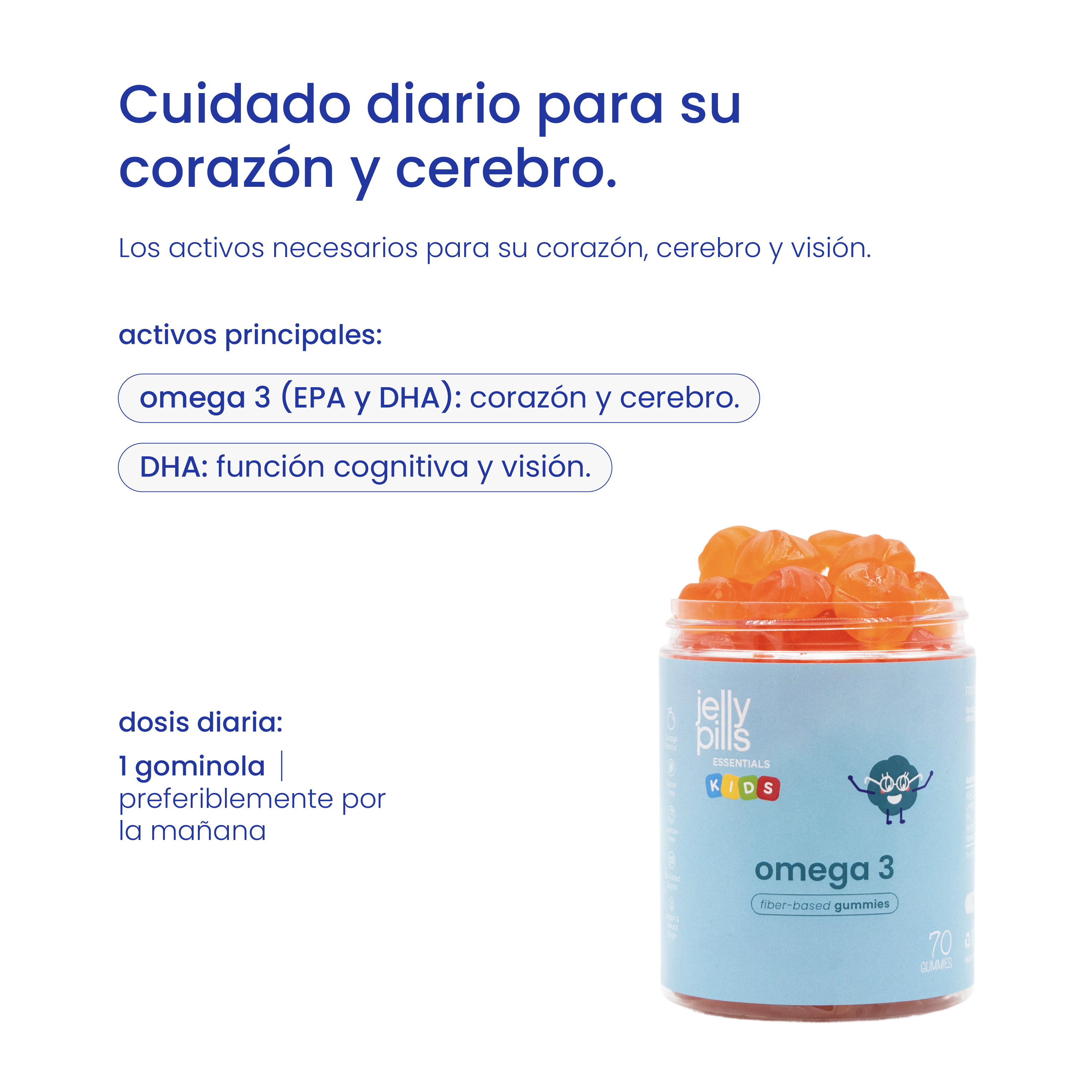 gominolas para su concentración y aprendizaje