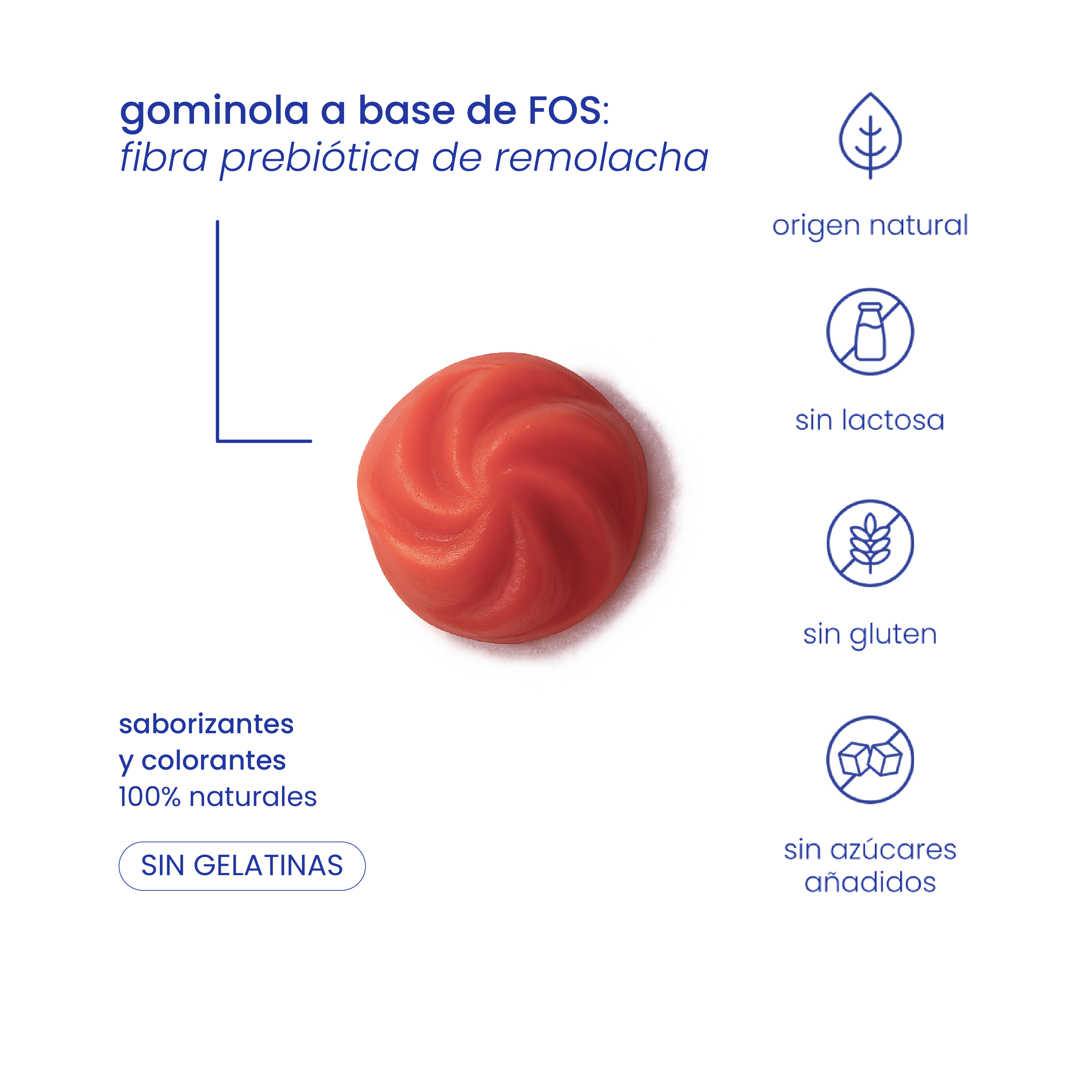 gominolas con hierro para niños