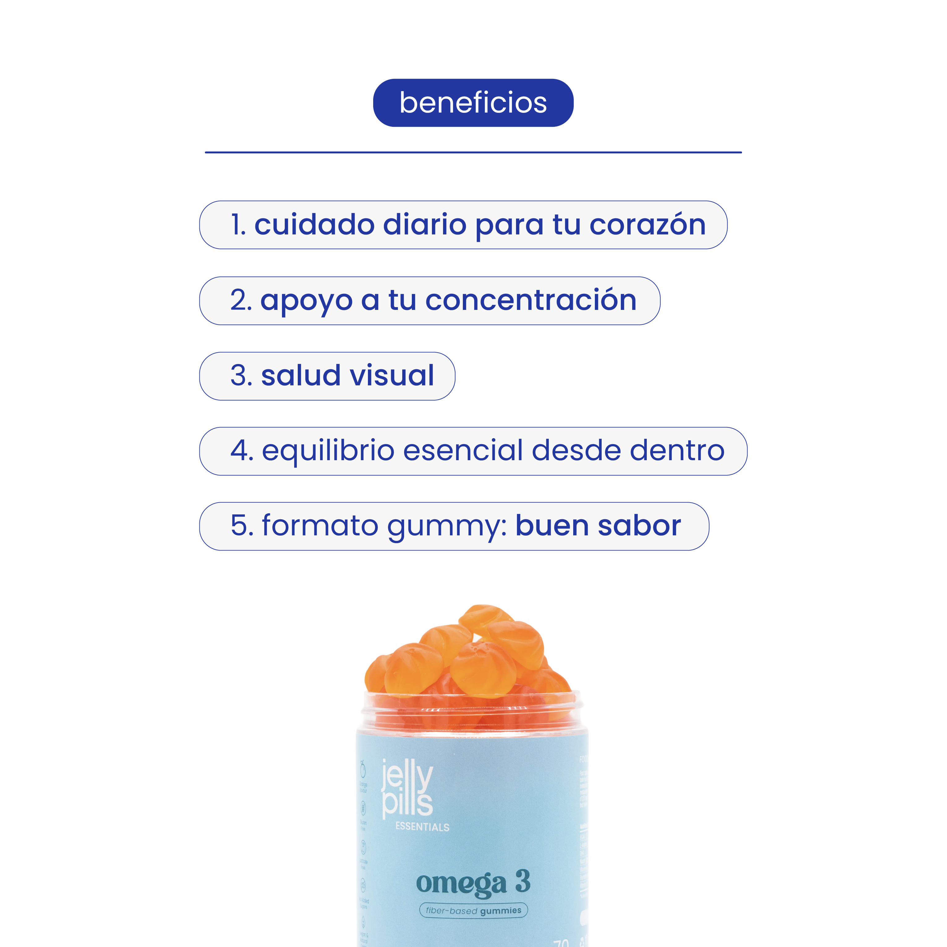 gominolas de omega 3