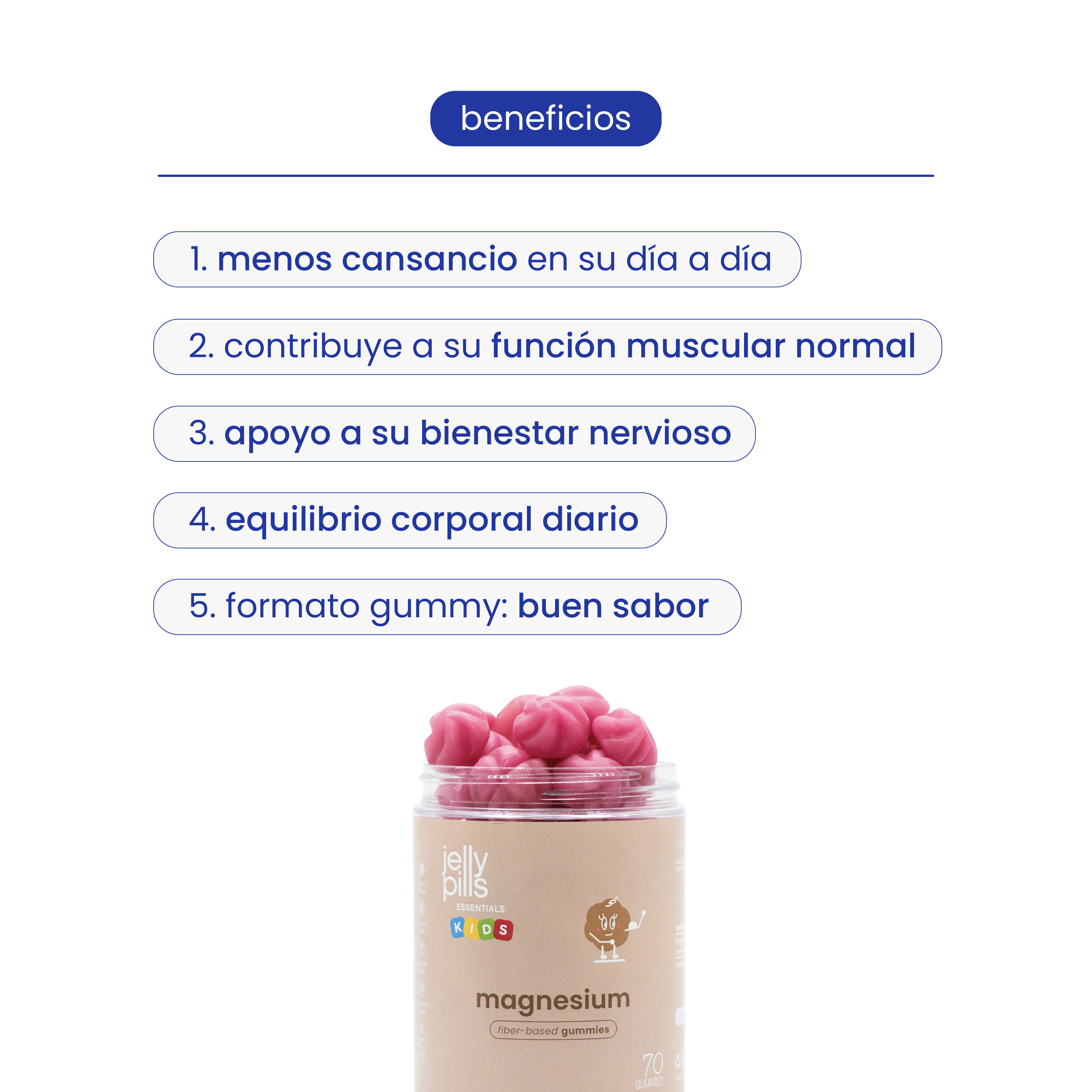 gominolas para relajar su cuerpo y mente