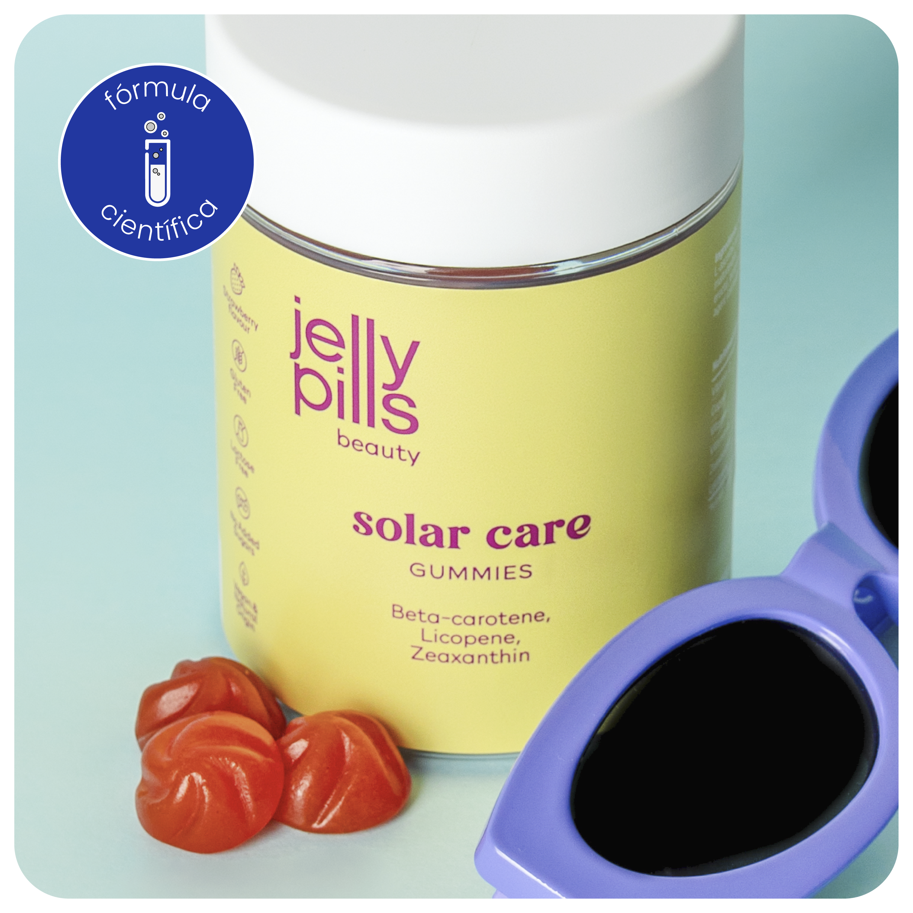 gominolas para el bronceado