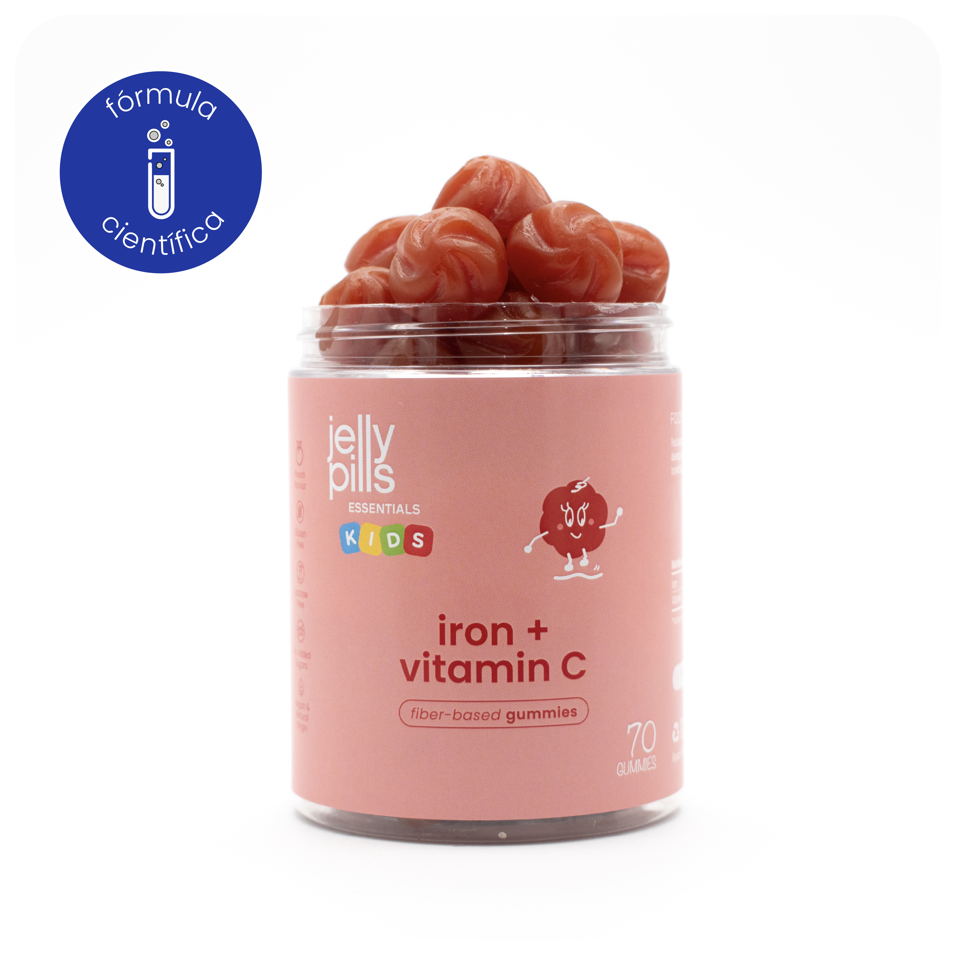 gominolas con hierro para niños