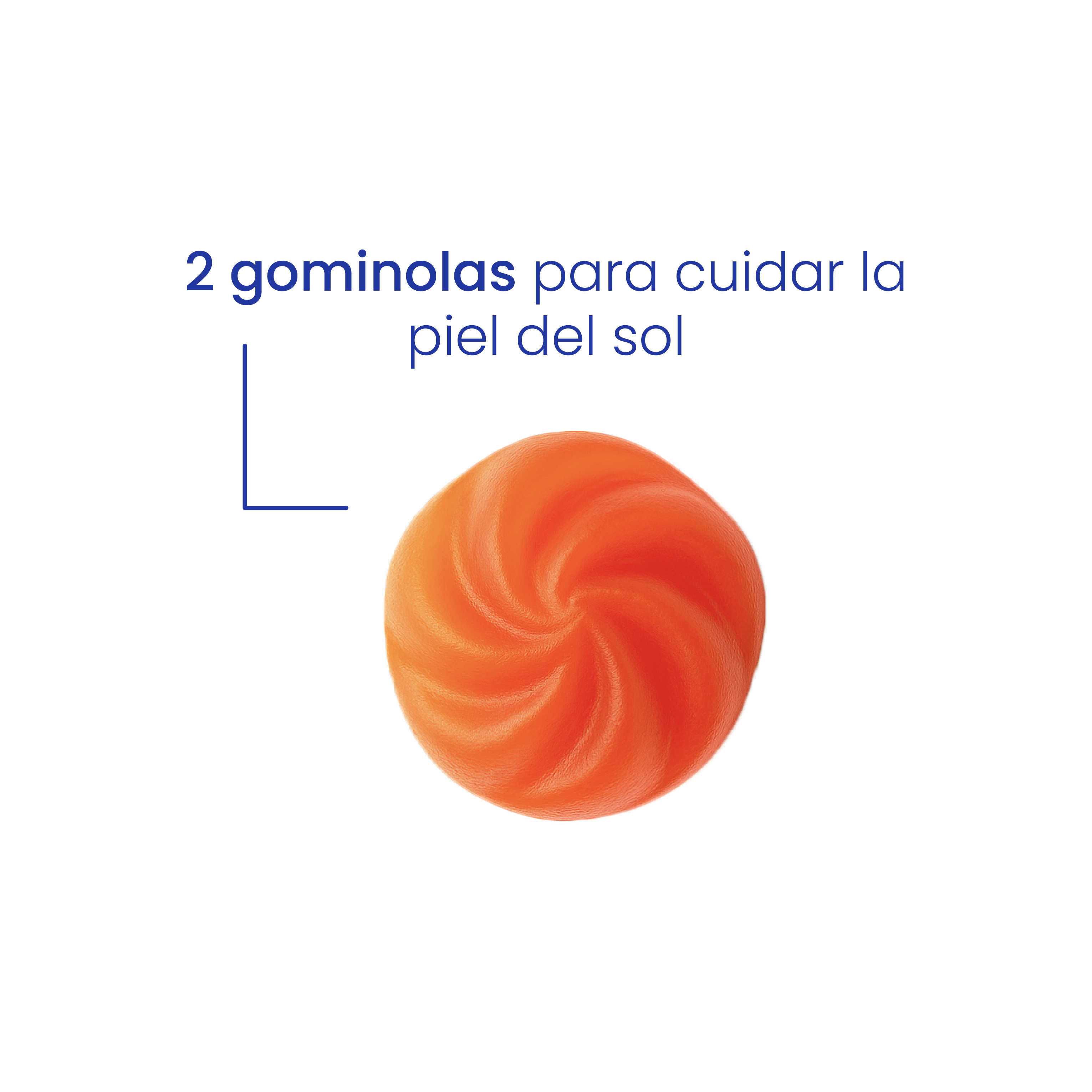 gominolas para el bronceado