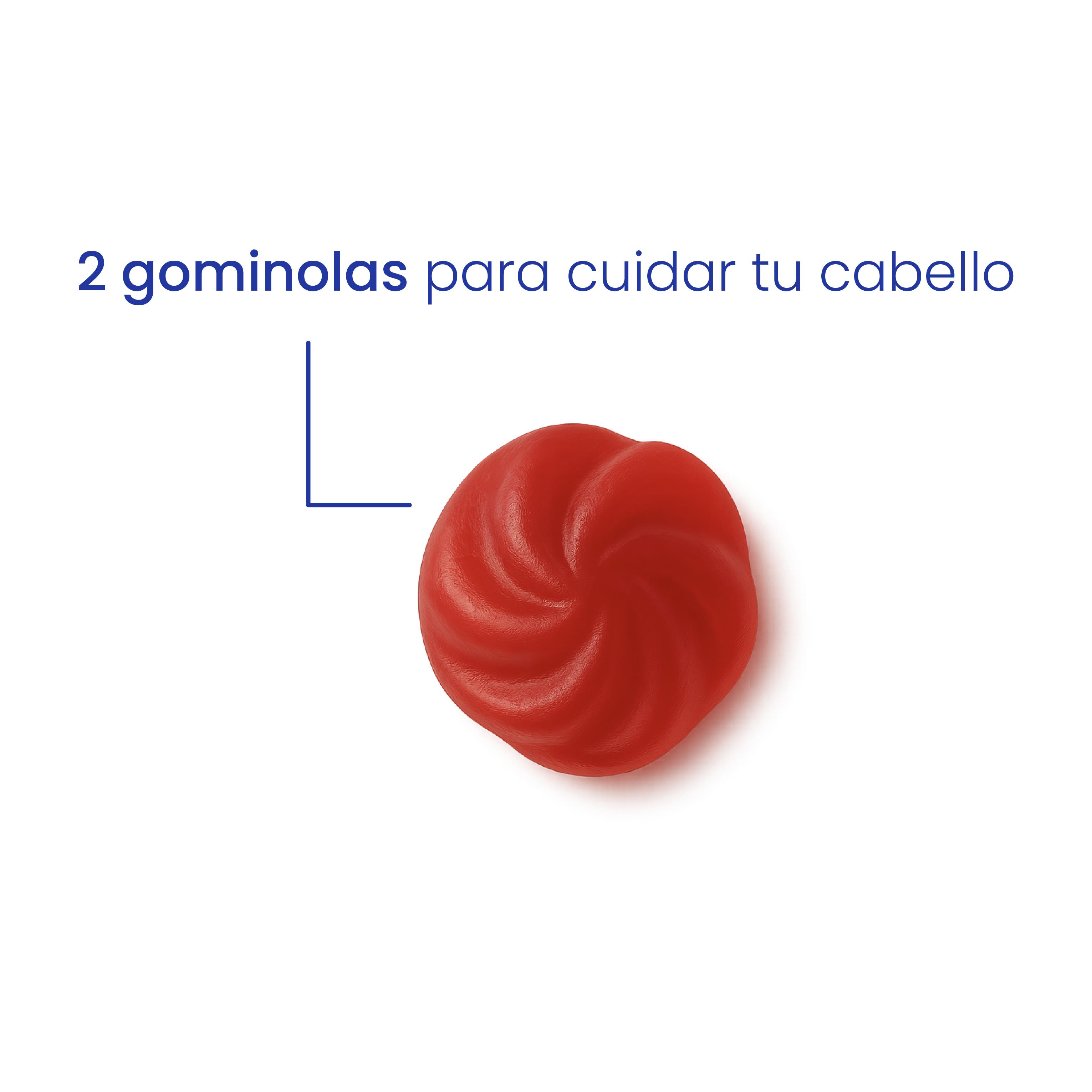 gominolas de biotina y ácido fólico