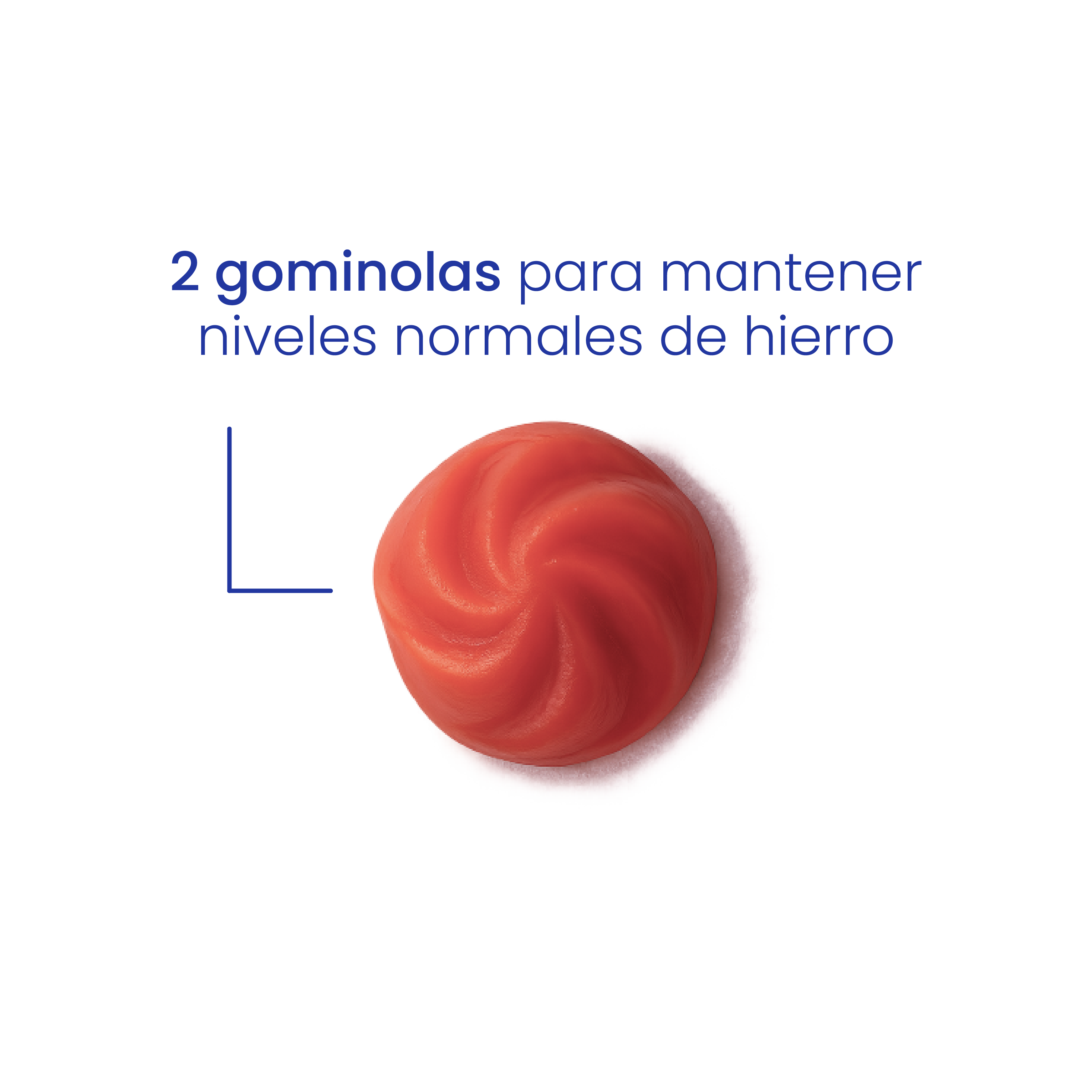 gominolas de hierro