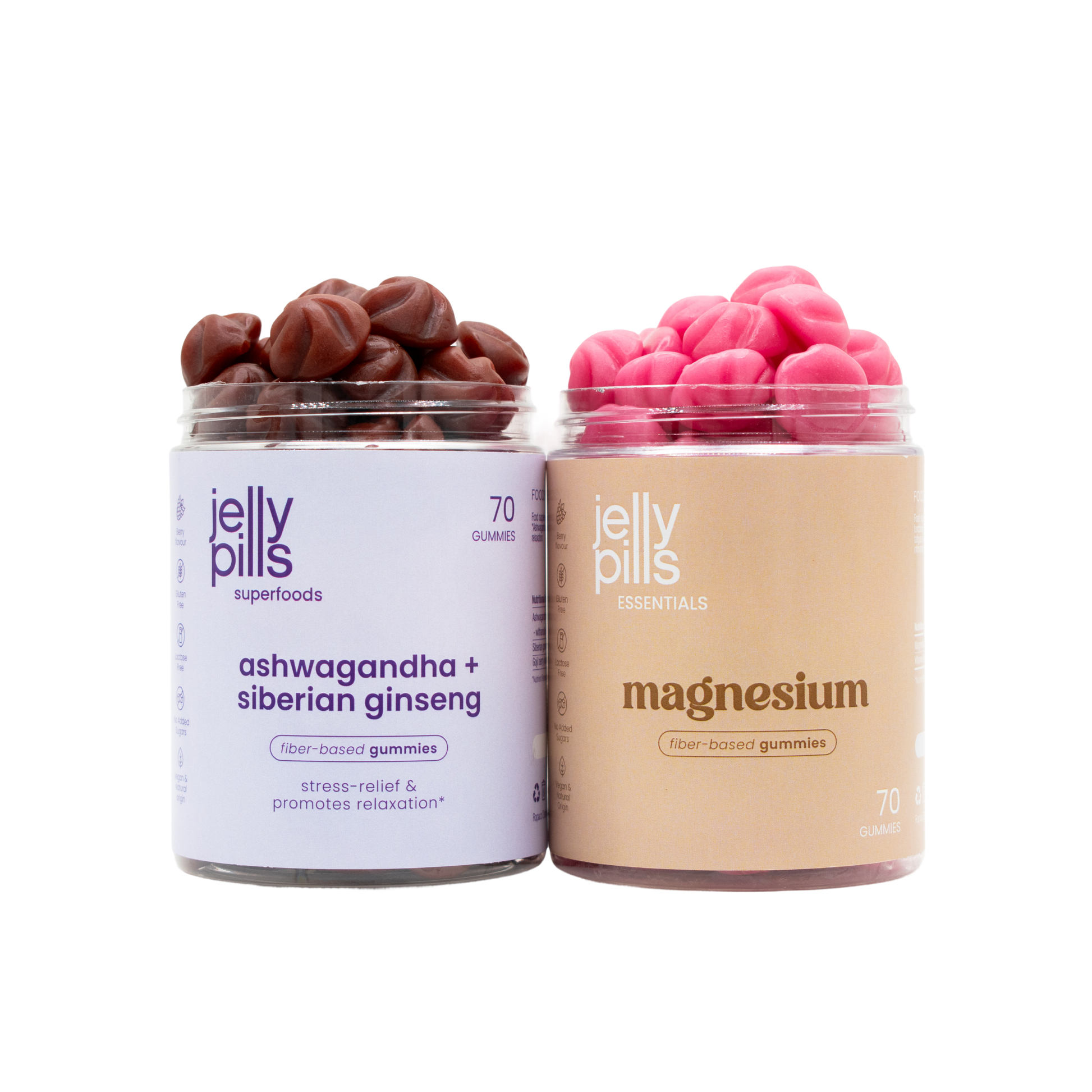 Pack ashwagandha y magnesio Jelly Pills