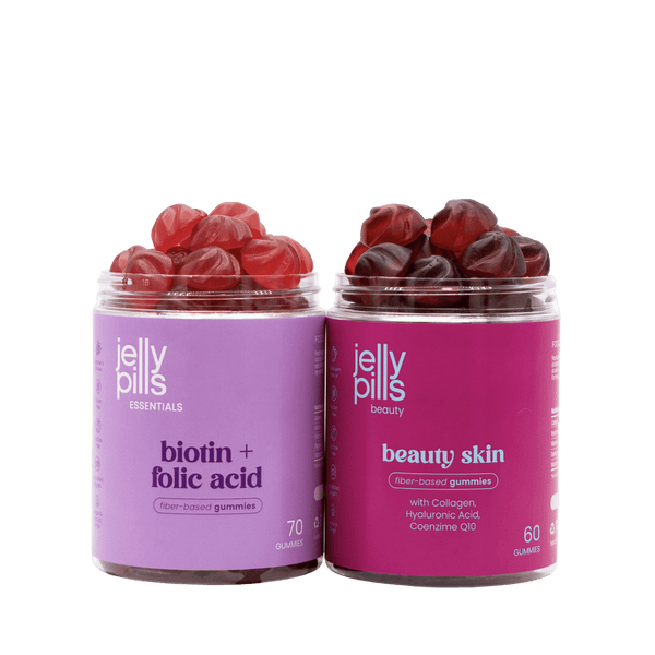 pack para cabello, piel y uñas