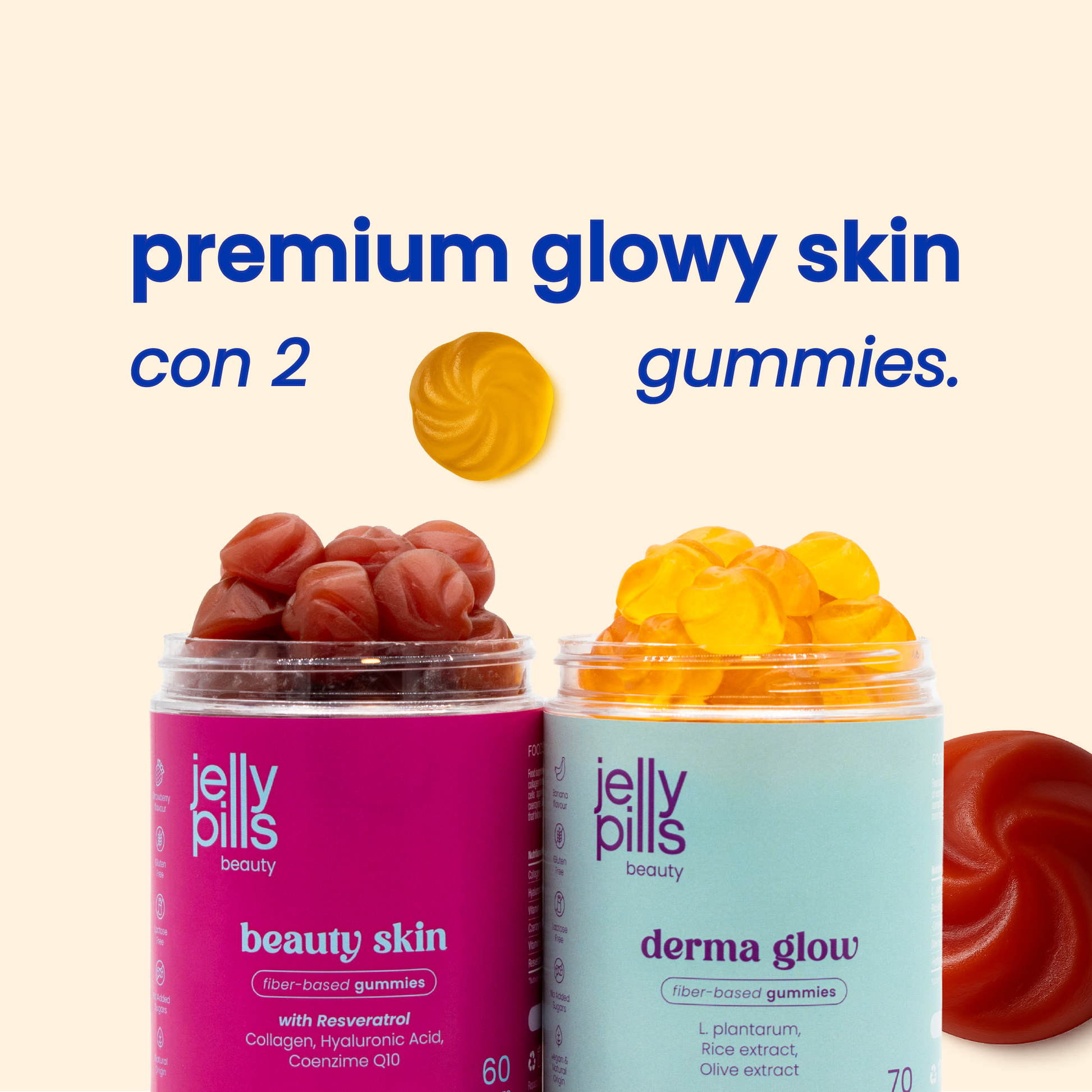 Pack gominolas premium glowy skin