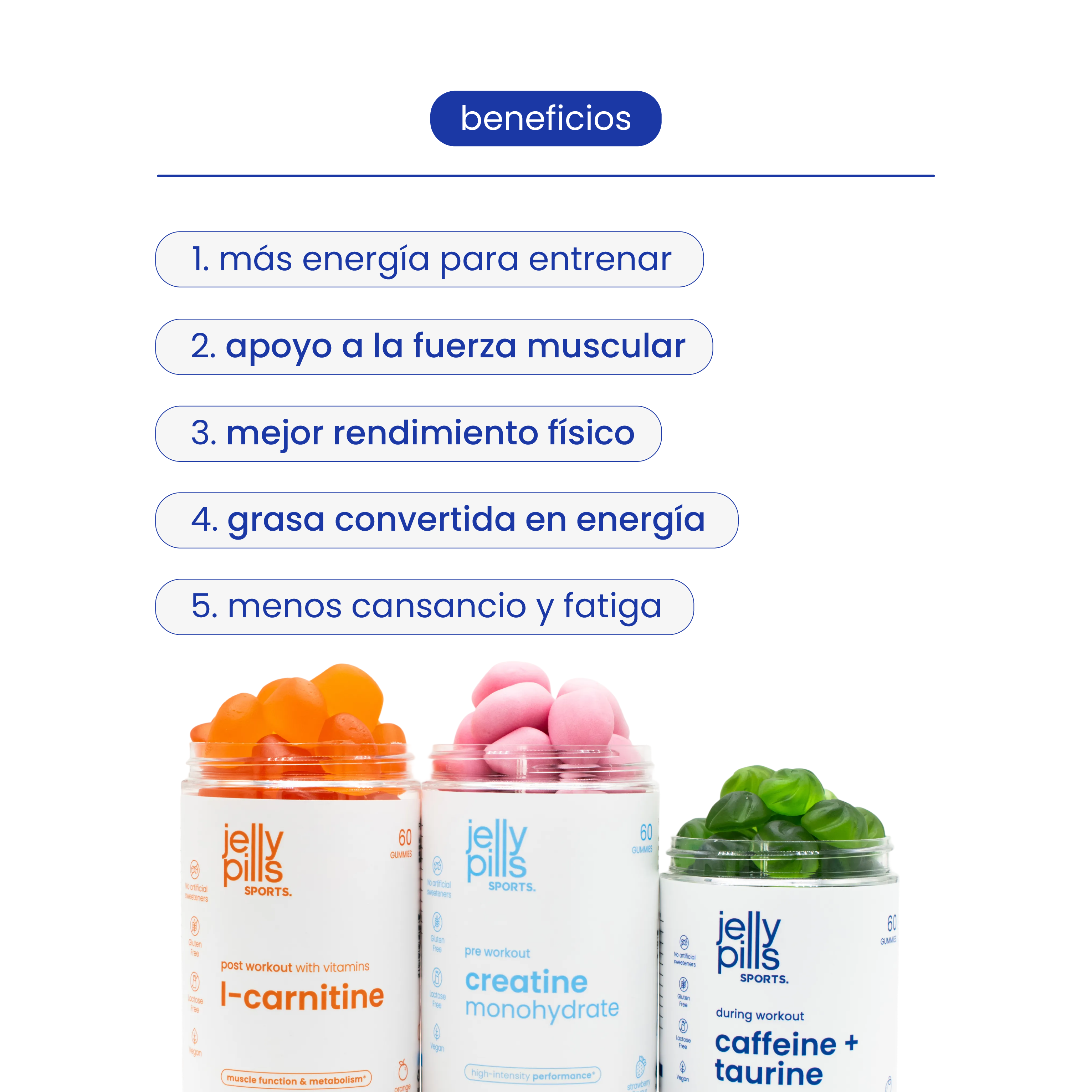 pack para una suplementación deportiva completa