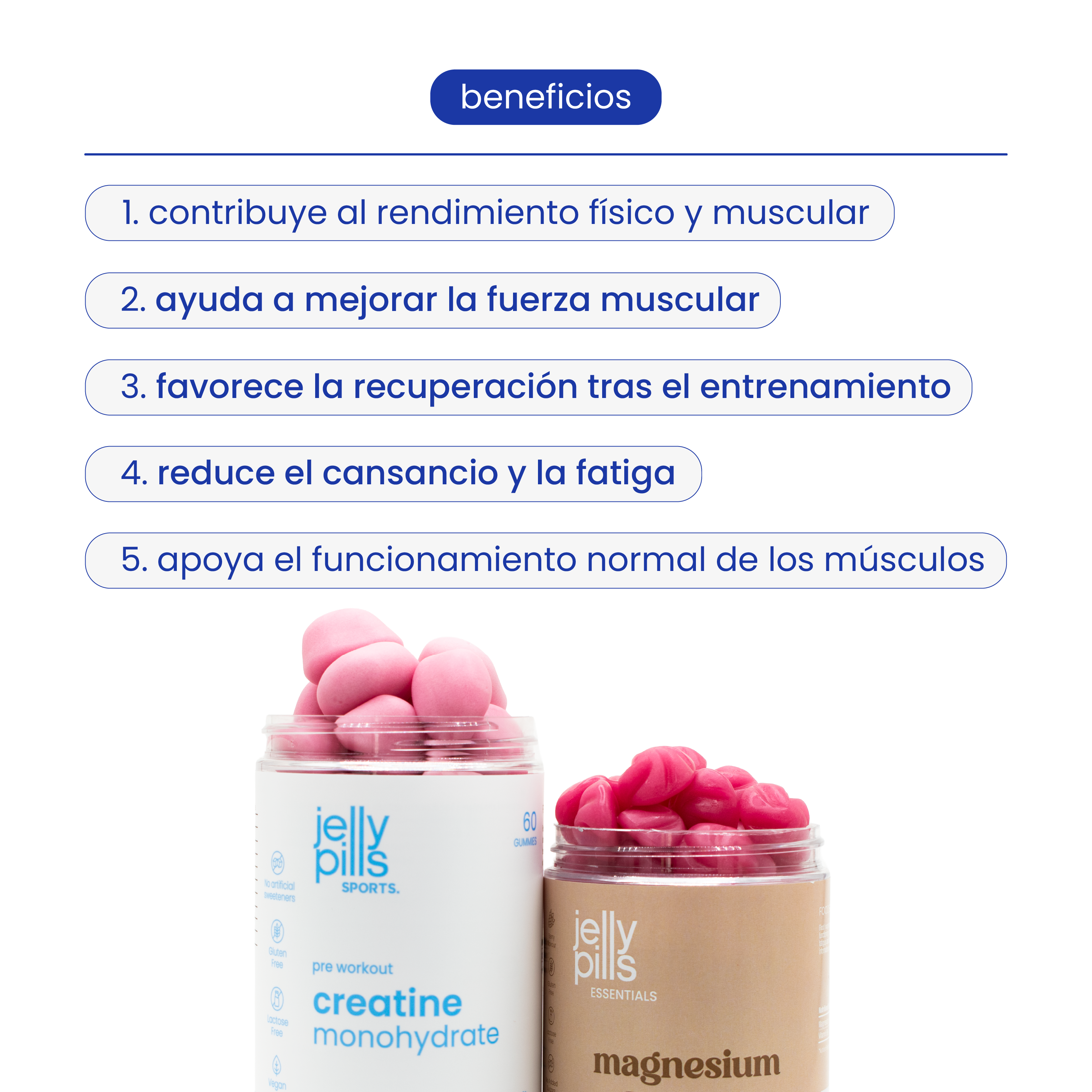 pack para fuerza, constancia y recuperación muscular