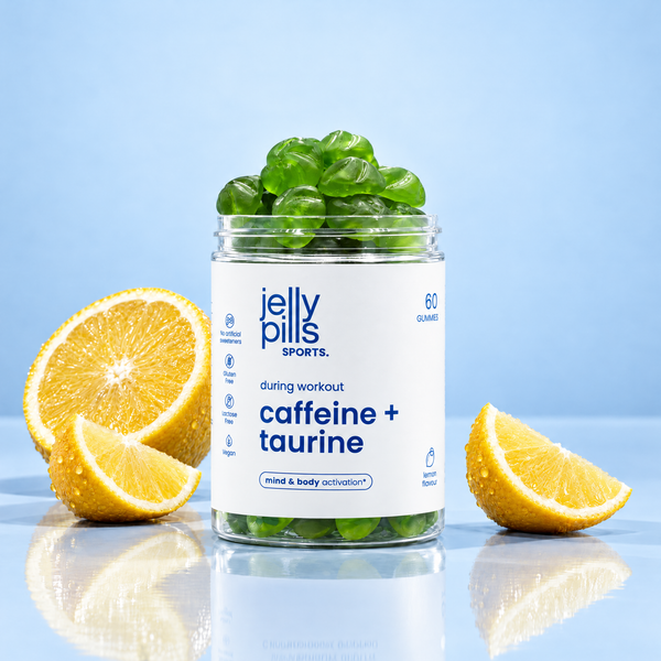 Gominolas de cafeína y taurina